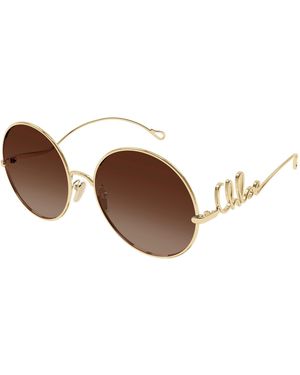 Chloé Ch0329S Icon Round Sunglasses - Brown