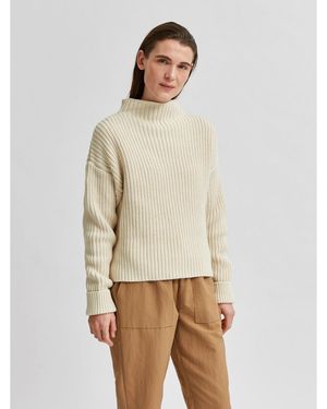 SELECTED Selma Knit - Natural