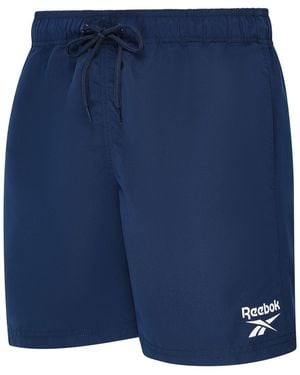 Reebok S Yale Swim Shorts Vector Navy L - Blue