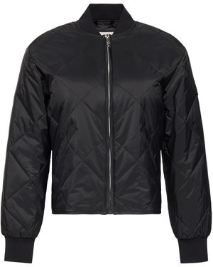 Calvin Klein Quilted Bomber Jacket - Black