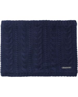 Weatherbeeta Cable Knit Wool Snood - Blue