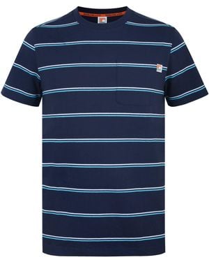 SoulCal & Co California Soul Stripe Regular Fit T-Shirt - Blue