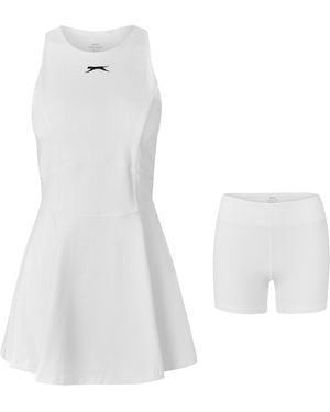 Slazenger 1881 Tennis Dress - White