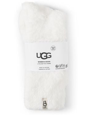 UGG Teddi Crew Socks - White