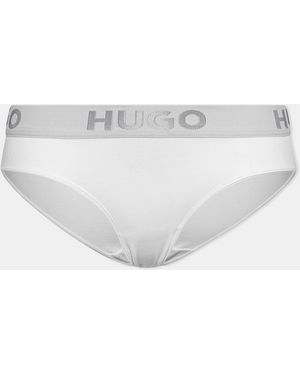 HUGO Logo Briefs - White