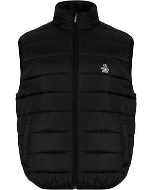 Original Penguin Zip Gilet - Black