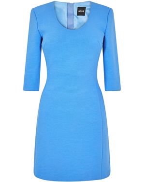 BOSS Damisia Jersey Skirt - Blue
