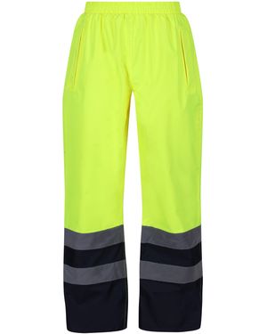 Regatta High Visibility Professional Work Trouser - Yellow
