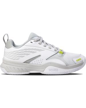 K-swiss Speedex Hb Clay Court Lace Up Tennis Shoes - White