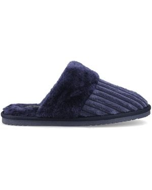 Hush Puppies Arianna Cord Slipper - Blue