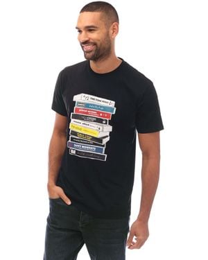 Weekend Offender Cassettes Printed T-Shirt - Black