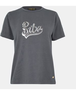 Biba Logo T-Shirt - Grey