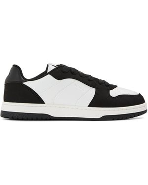 HUGO Hadrian Basket Low-Top Trainers - Black