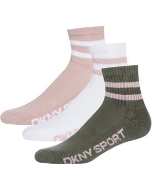 DKNY 3 Pack Sports Socks Chaya - Grey
