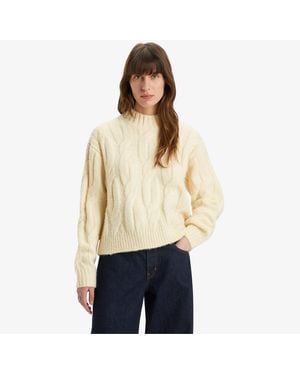 Levi's Isabel Cable Jumper Swa - Natural