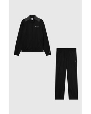Champion Poly Tracksuit - Black
