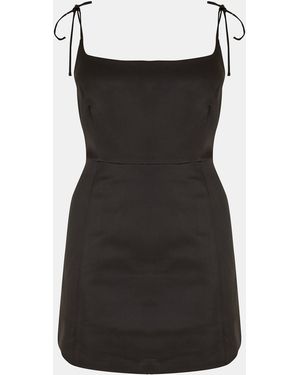 Ted Baker Tie Strap Mini Dress - Black