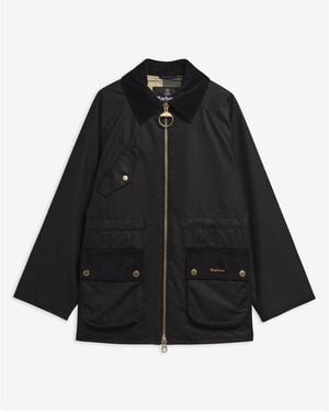Barbour Treeton Reengineered Wax Jacket - Black