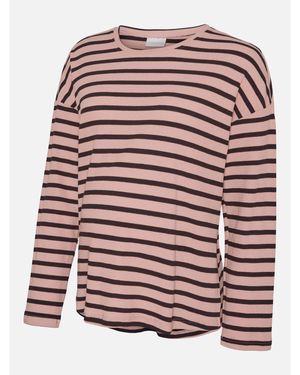 Mama.licious Mama Long-Sleeve Regular Fit T-Shirt - Multicolour
