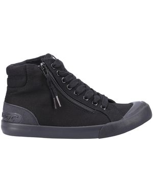 Rocket Dog Jazzin Hi 12a Canvas Shoes - Blue