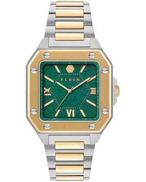 Philipp Plein Rock Couture Analogue Quartz Watch - Metallic