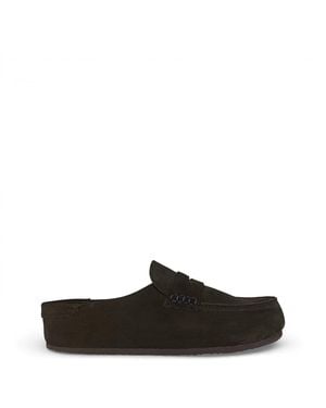Jack Wills Loafer Sandal - Black