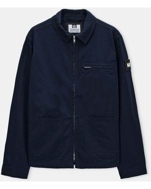 Weekend Offender Caleb Service Overshirt - Blue