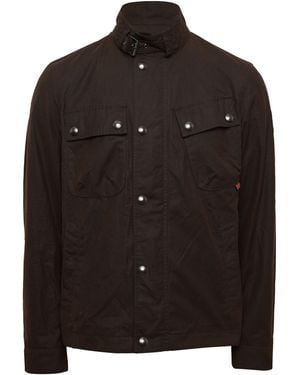 Belstaff Beat Waxed Jacket - Black