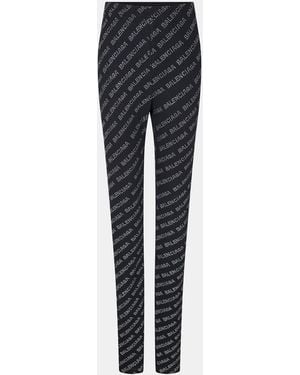 Balenciaga Stretch Leggings - Blue