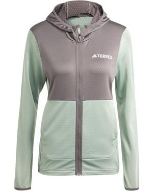 adidas Full Zip Fleece - Grey