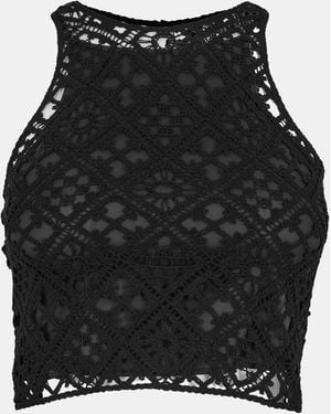 Off-White c/o Virgil Abloh Knitted Top - Black