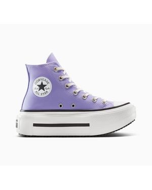 Converse Chuck Taylor All Star Lif Canvas High-Top Trainers - Blue