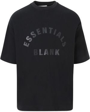 Blank Essentials Arch T-Shirt - Black