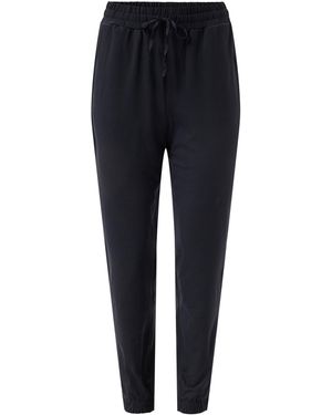 GIRLFRIEND COLLECTIVE Reset Open Hem Fleece Joggers - Black