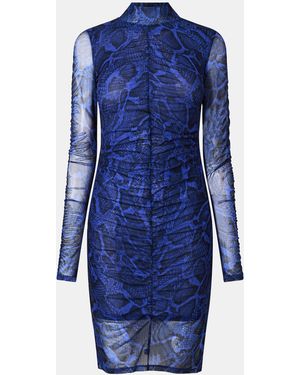 HUGO Nikau Bodycon Dress - Blue