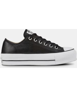 Converse Chuck Taylor All Star Lif Platform Trainers - Black