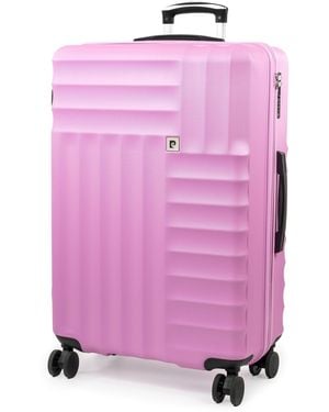 Pierre Cardin Soleil 30-Inch Hard Shell Luggage Suitcase - Pink