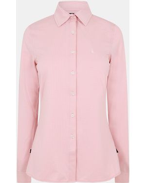 Musto Effortless Ls Shirt Fw - Pink