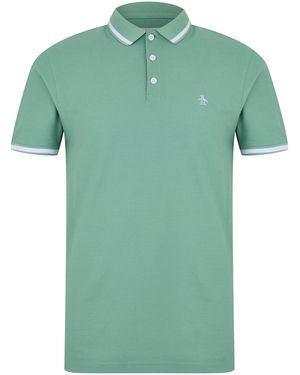 Original Penguin Con Tip Polo - Green