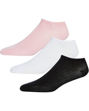 DKNY 3 Pack Trainer Liner Emaline - Black