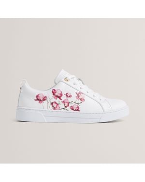 Ted Baker Ted Print Trainer - Pink
