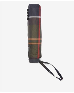 Barbour Portree Tartan Umbrella - Grey