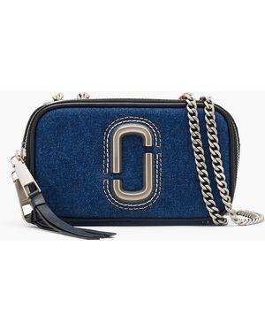 Marc Jacobs Denim Snapshot Camera Bag - Blue