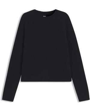BOSS Febisan Knitted Tops - Blue