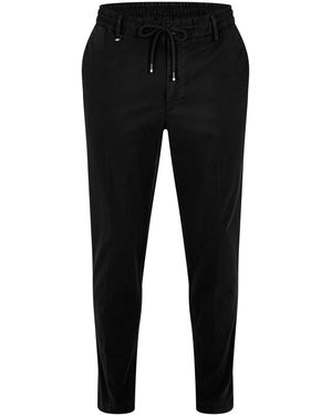 BOSS Kane Slim-Fit Tapered Trousers - Black