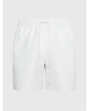 Calvin Klein Medium Tape Swim Shorts - White