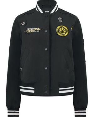 DKNY Varsity Jacket - Black