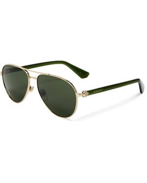 Burberry 0Be3167 Aviator Sunglasses - Green