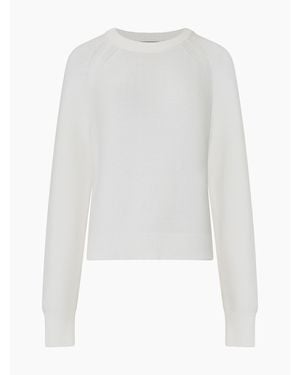 French Connection Lily Mozart Jumper - White