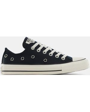 Converse Chuck Taylor All Star Bea Low-Top Trainers - Blue